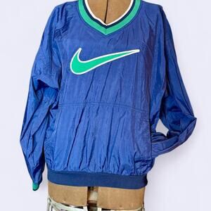 Vintage 90s nike pullover windbreaker